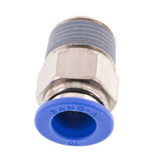 10mm x R3/8'' Messing/PA 66 Insteekfitting Buitendraad NBR [2 Stuks]