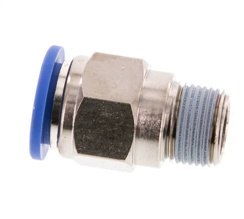 14mm x R3/8'' Messing/PA 66 Insteekfitting Buitendraad NBR