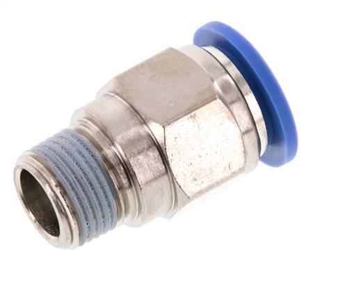 14mm x R3/8'' Messing/PA 66 Insteekfitting Buitendraad NBR