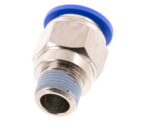 16mm x R3/8'' Messing/PA 66 Insteekfitting Buitendraad NBR