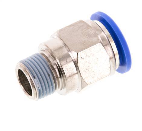 16mm x R3/8'' Messing/PA 66 Insteekfitting Buitendraad NBR