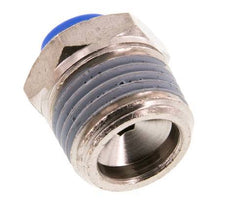 6mm x R1/2'' Messing/PA 66 Insteekfitting Buitendraad NBR [2 Stuks]