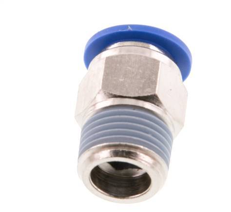 14mm x R1/2'' Messing/PA 66 Insteekfitting Buitendraad NBR