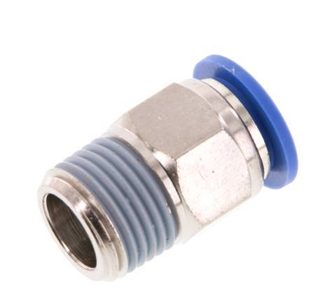 14mm x R1/2'' Messing/PA 66 Insteekfitting Buitendraad NBR