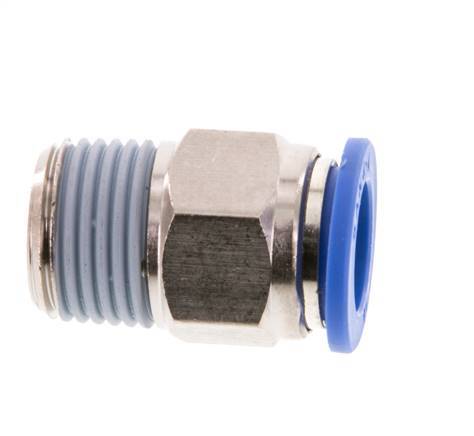 14mm x R1/2'' Messing/PA 66 Insteekfitting Buitendraad NBR
