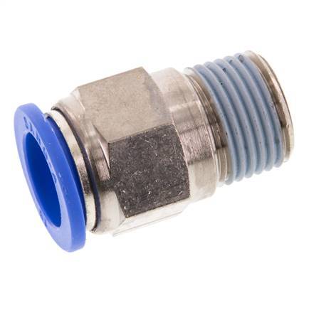 16mm x R1/2'' Messing/PA 66 Insteekfitting Buitendraad NBR