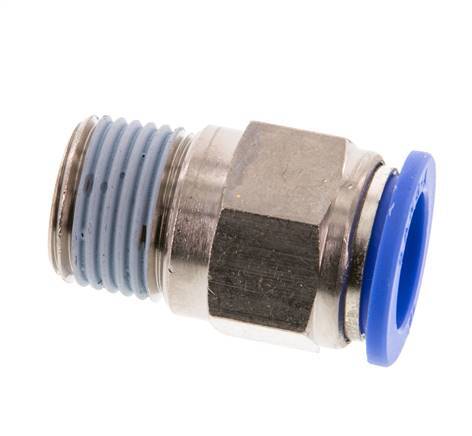 16mm x R1/2'' Messing/PA 66 Insteekfitting Buitendraad NBR