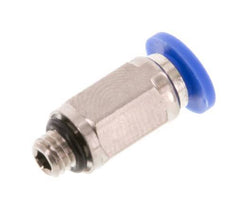 4mm x M 5 Messing/PA 66 Insteekfitting buitendraad NBR [5 Stuks]