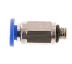 4mm x M 5 Messing/PA 66 Insteekfitting buitendraad NBR [5 Stuks]