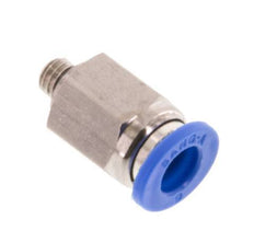 6mm x M 5 Messing/PA 66 Insteekfitting buitendraad NBR [5 Stuks]