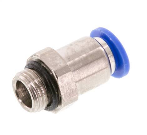 6mm x G1/8'' Messing/PA 66 Insteekfitting buitendraad NBR [5 Stuks]
