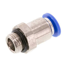 6mm x G1/8'' Messing/PA 66 Insteekfitting buitendraad NBR [5 Stuks]