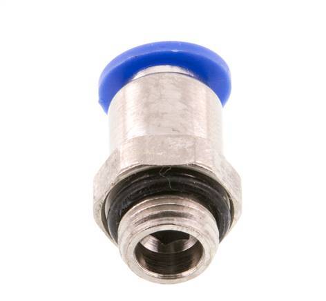 6mm x G1/8'' Messing/PA 66 Insteekfitting buitendraad NBR [5 Stuks]