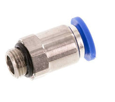 8mm x G1/8'' Push-in Fitting with Male Threads Brass/PA 66 NBR [5 Pieces]