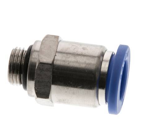 10mm x G1/8'' Messing/PA 66 Insteekfitting Buitendraad NBR [2 Stuks]