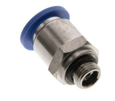 10mm x G1/8'' Messing/PA 66 Insteekfitting Buitendraad NBR [2 Stuks]