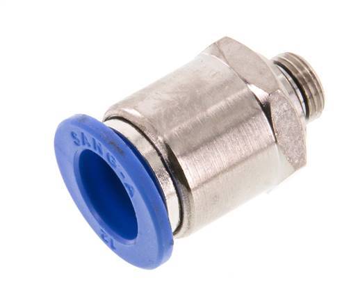 12mm x G1/8'' Messing/PA 66 Insteekfitting Buitendraad NBR [2 Stuks]
