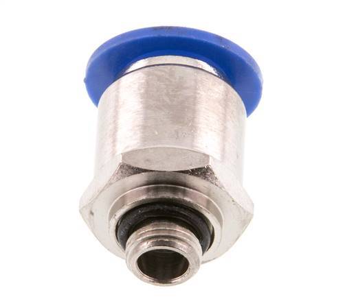 12mm x G1/8'' Messing/PA 66 Insteekfitting Buitendraad NBR [2 Stuks]