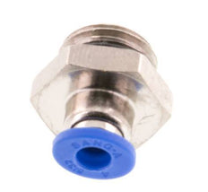 4mm x G1/4'' Messing/PA 66 Insteekfitting buitendraad NBR [5 Stuks]
