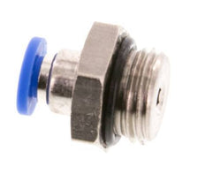 4mm x G1/4'' Messing/PA 66 Insteekfitting buitendraad NBR [5 Stuks]