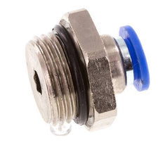 6mm x G3/8'' Messing/PA 66 Insteekfitting buitendraad NBR [5 Stuks]