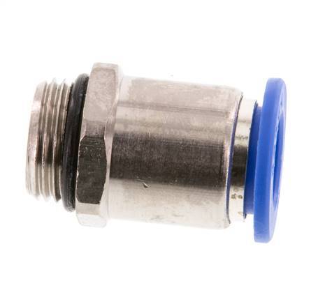 12mm x G3/8'' Messing/PA 66 Insteekfitting Buitendraad NBR [2 Stuks]