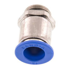 12mm x G3/8'' Messing/PA 66 Insteekfitting Buitendraad NBR [2 Stuks]