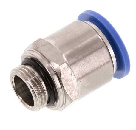 16mm x G3/8'' Messing/PA 66 Insteekfitting Buitendraad NBR