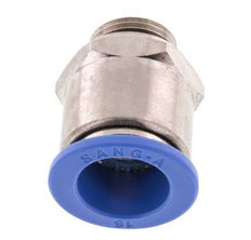 16mm x G3/8'' Messing/PA 66 Insteekfitting Buitendraad NBR