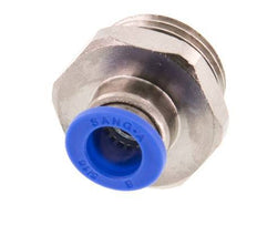 8mm x G1/2'' Messing/PA 66 Insteekfitting Buitendraad NBR [2 Stuks]