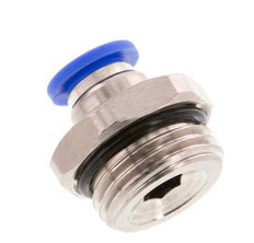 8mm x G1/2'' Messing/PA 66 Insteekfitting Buitendraad NBR [2 Stuks]