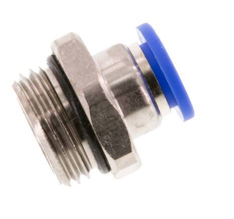 10mm x G1/2'' Messing/PA 66 Insteekfitting Buitendraad NBR [2 Stuks]