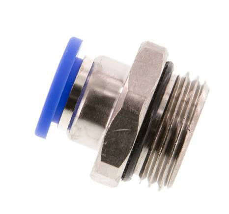 10mm x G1/2'' Messing/PA 66 Insteekfitting Buitendraad NBR [2 Stuks]