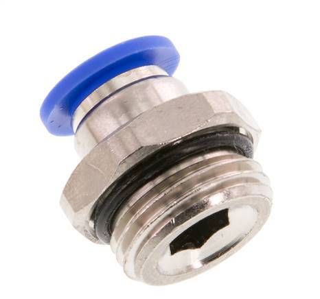 10mm x G1/2'' Messing/PA 66 Insteekfitting Buitendraad NBR [2 Stuks]
