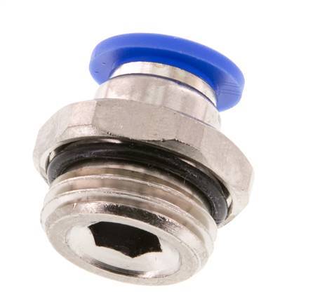 10mm x G1/2'' Messing/PA 66 Insteekfitting Buitendraad NBR [2 Stuks]