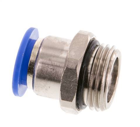12mm x G1/2'' Messing/PA 66 Insteekfitting Buitendraad NBR [2 Stuks]