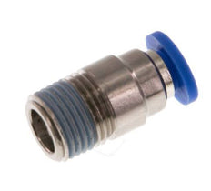 4mm x R1/8'' Messing/PA 66 Insteekfitting buitendraad Binnenzeskant NBR [5 Stuks]