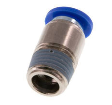 8mm x R1/4'' Messing/PA 66 Insteekfitting buitendraad Binnenzeskant NBR [5 Stuks]