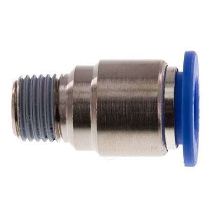 12mm x R1/4'' Messing/PA 66 Insteekfitting Buitendraad Binnenzeskant NBR [2 Stuks]