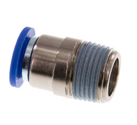 10mm x R3/8'' Messing/PA 66 Insteekfitting Buitendraad Binnenzeskant NBR [2 Stuks]