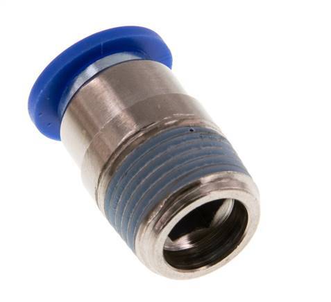 10mm x R3/8'' Messing/PA 66 Insteekfitting Buitendraad Binnenzeskant NBR [2 Stuks]