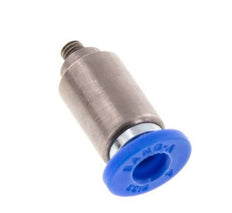4mm x M 3 Messing/PA 66 Insteekfitting buitendraad Binnenzeskant NBR [5 Stuks]