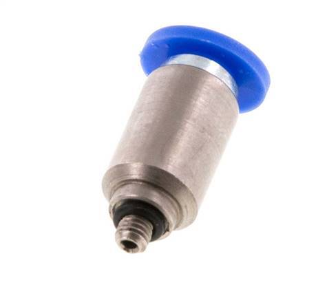 4mm x M 3 Messing/PA 66 Insteekfitting buitendraad Binnenzeskant NBR [5 Stuks]