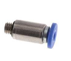 3mm x M 5 Messing/PA 66 Insteekfitting buitendraad Binnenzeskant NBR [5 Stuks]