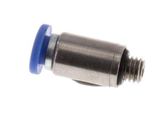3mm x M 5 Messing/PA 66 Insteekfitting buitendraad Binnenzeskant NBR [5 Stuks]