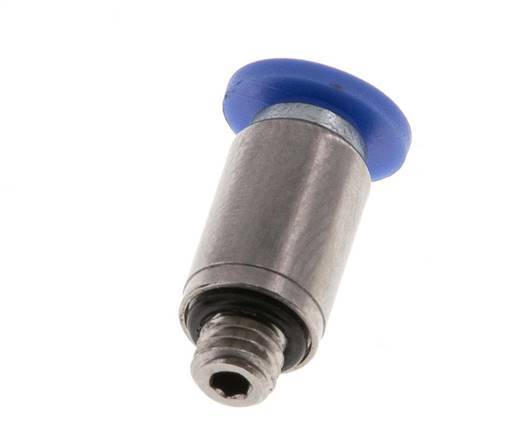 3mm x M 5 Messing/PA 66 Insteekfitting buitendraad Binnenzeskant NBR [5 Stuks]