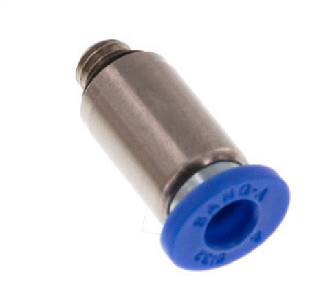 4mm x M 5 Messing/PA 66 Insteekfitting buitendraad Binnenzeskant NBR [5 Stuks]