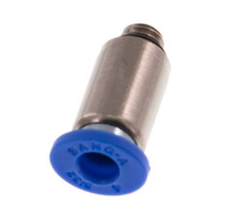 4mm x M 5 Messing/PA 66 Insteekfitting buitendraad Binnenzeskant NBR [5 Stuks]
