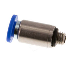 4mm x M 5 Messing/PA 66 Insteekfitting buitendraad Binnenzeskant NBR [5 Stuks]