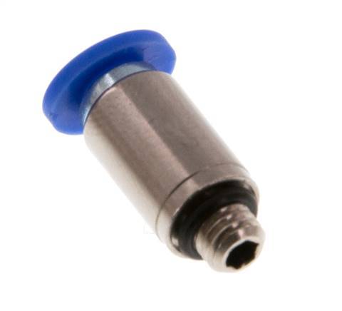 4mm x M 5 Messing/PA 66 Insteekfitting buitendraad Binnenzeskant NBR [5 Stuks]